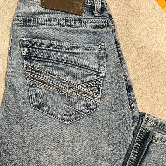 BKE Light Blue Men Jeans fit comparable to boys 14 - Picture 1 of 8